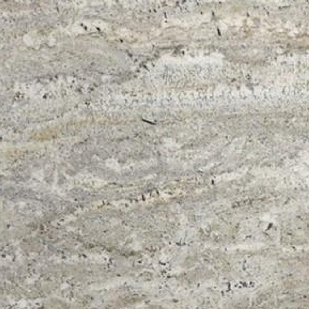 Alaska Cream granite worktop surface, close up