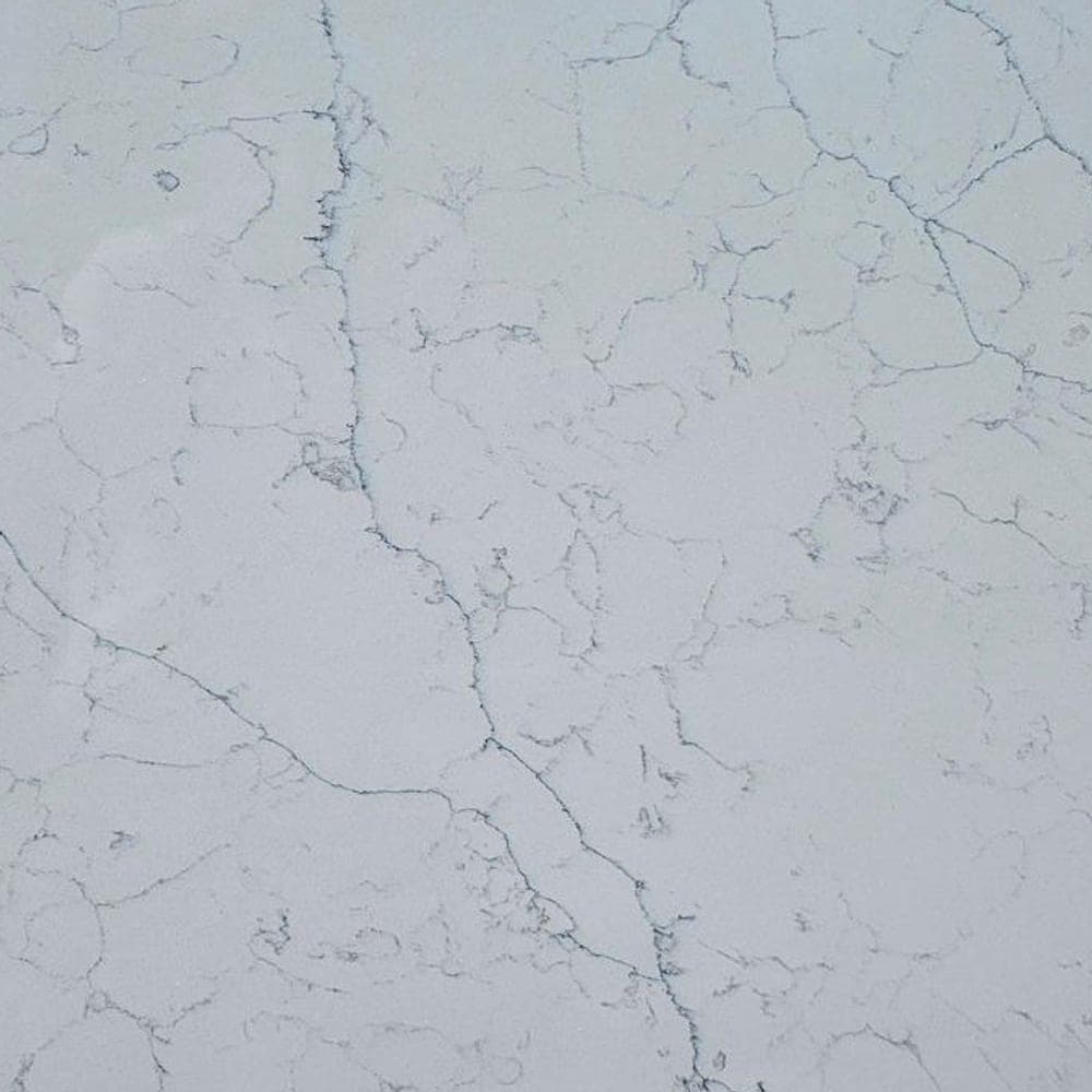 Alaska quartz worktop surface, close up