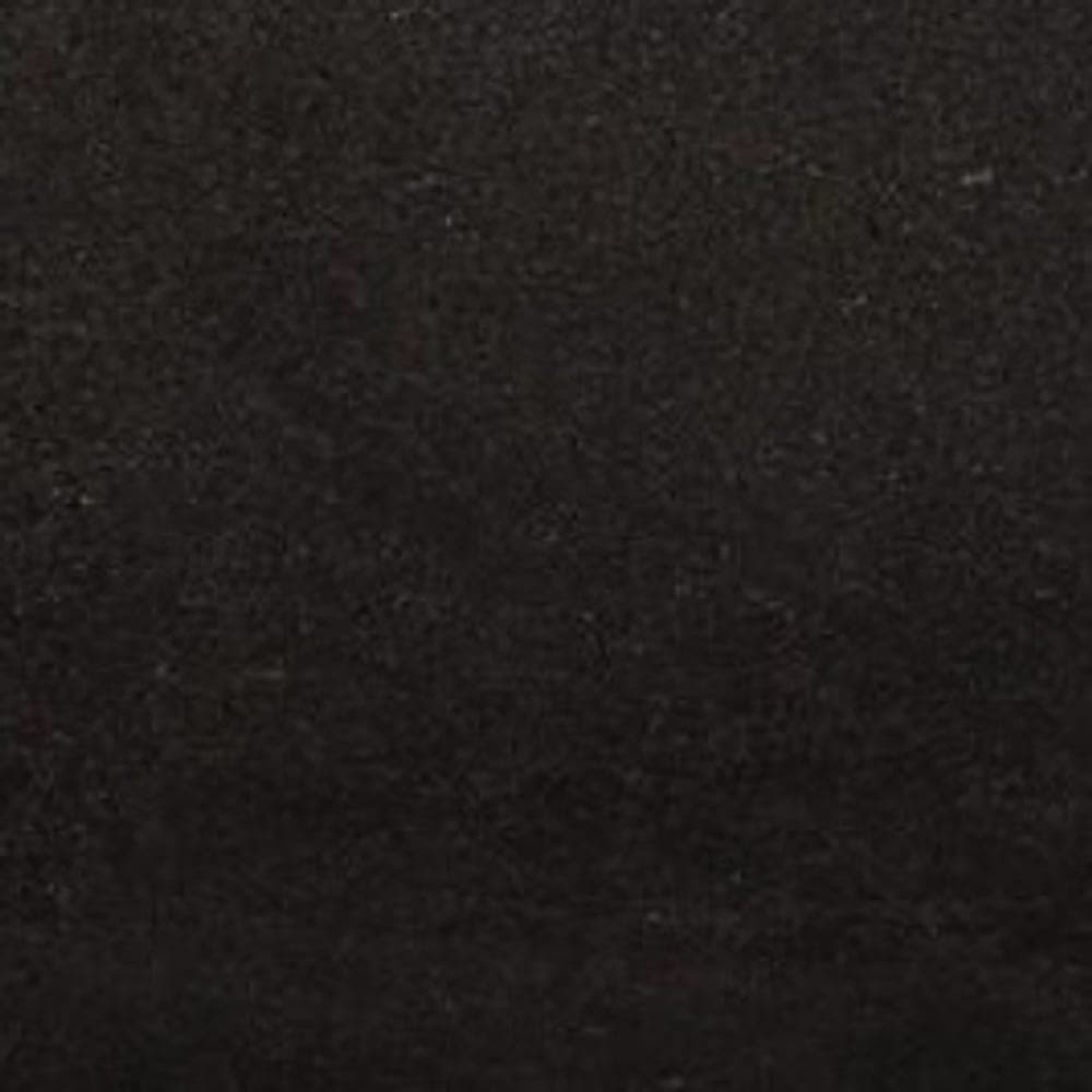 Black Pearl granite, a dark stone with a fine even speckle, photographed as a full slab