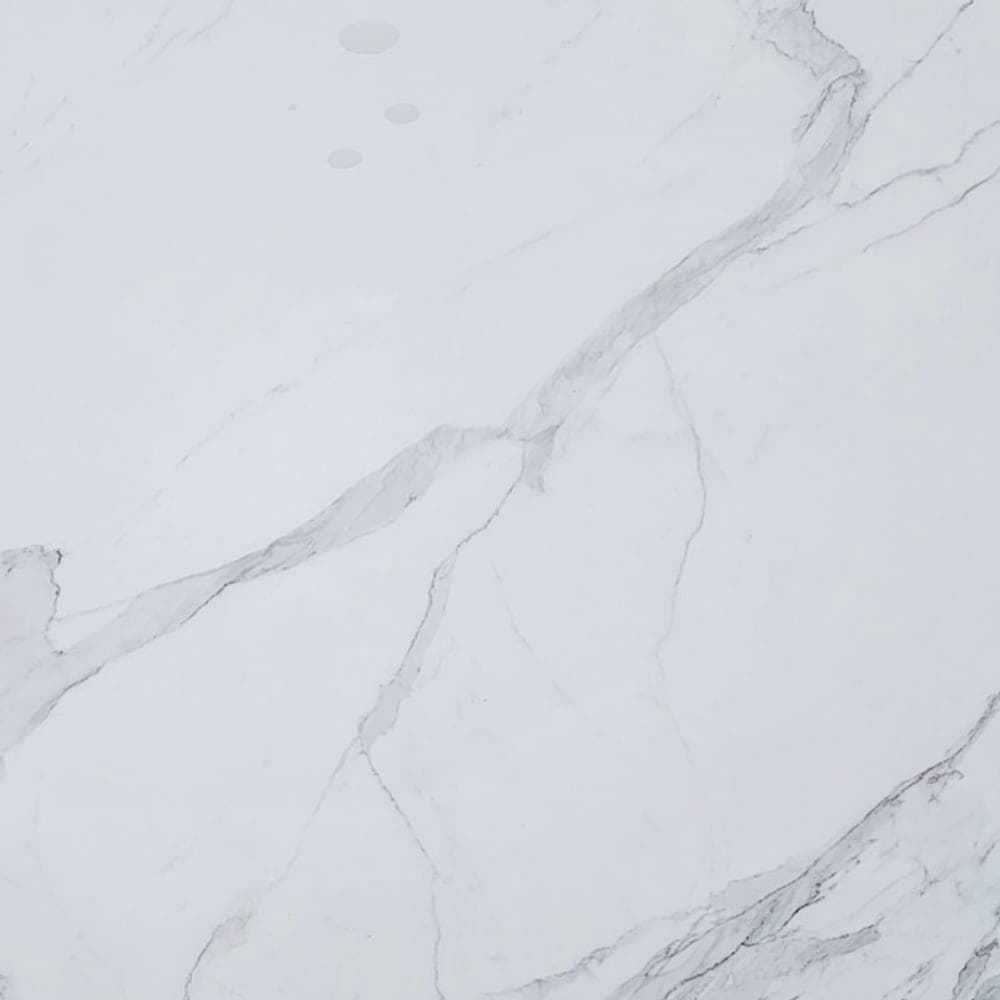 Calacatta Extra quartz worktop surface, close up