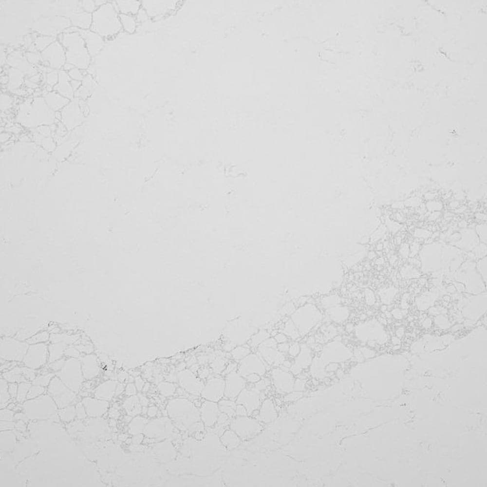 Calacatta Soft quartz worktop surface, close up