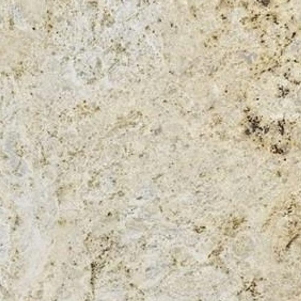 Colonial Gold granite worktop surface, close up