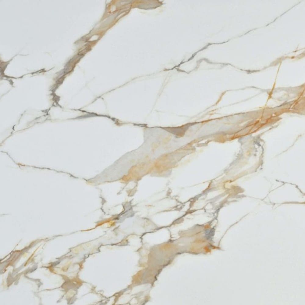 Golden Thunder quartz worktop surface, close up