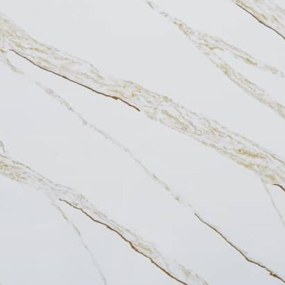 Golden Veil quartz worktop surface, close up