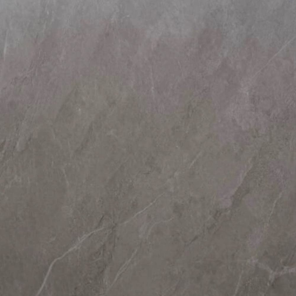 Italian Grey porcelain worktop surface, close up