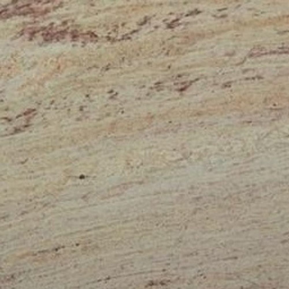 Ivory Brown granite worktop surface, close up