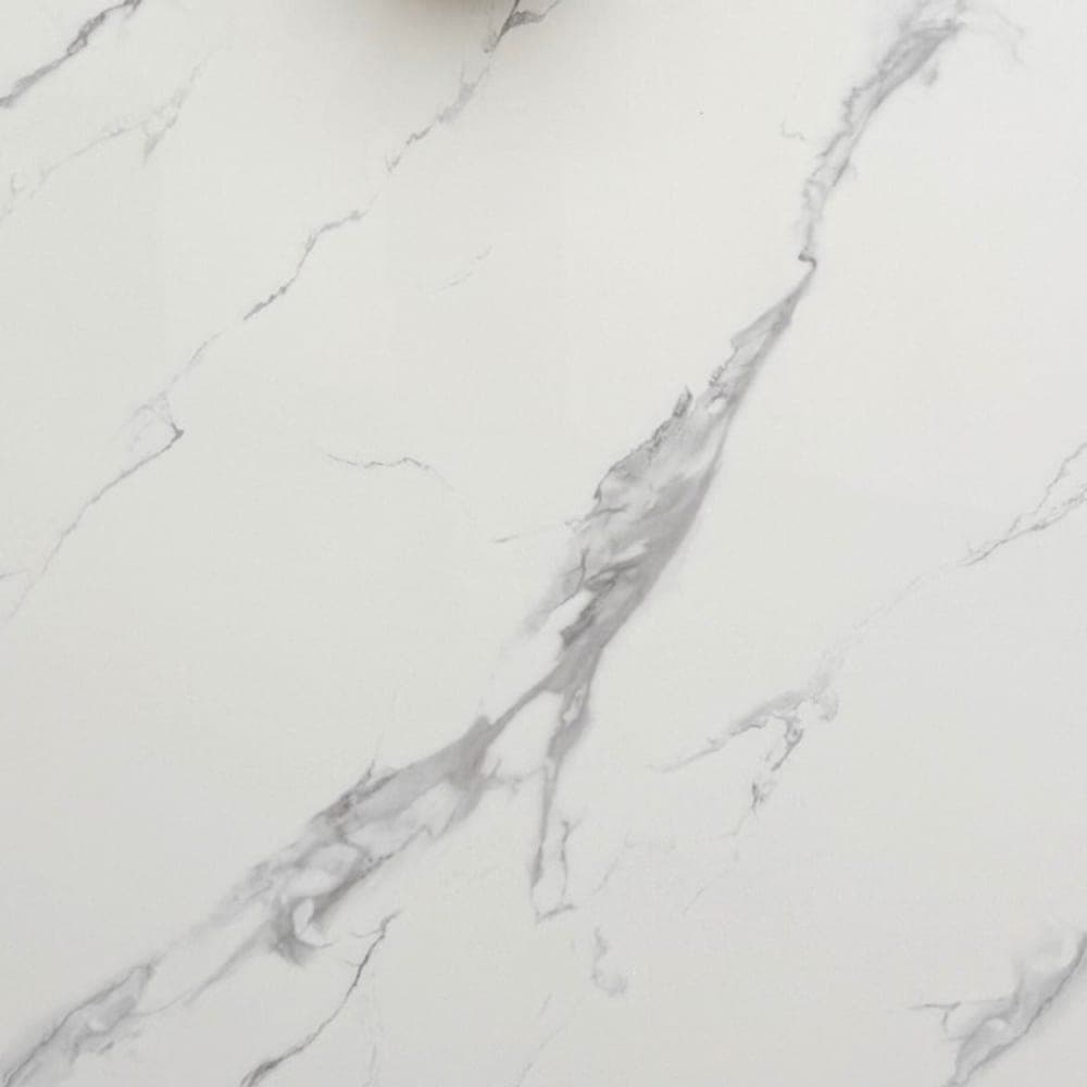 Waterfall porcelain worktop surface, close up